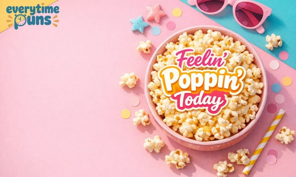 popcorn instagram caption feelin poppin today aesthetic popcorn social media image