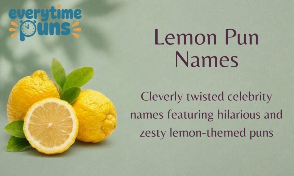lemon-pun-names