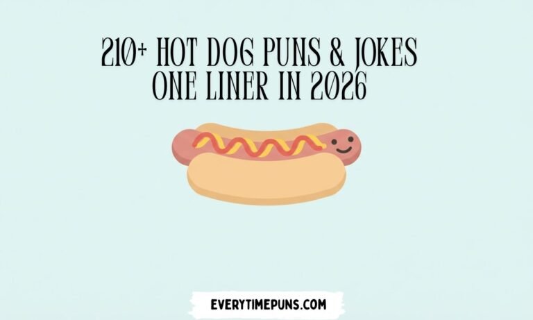 hot dog puns jokes illustration funny hot dog