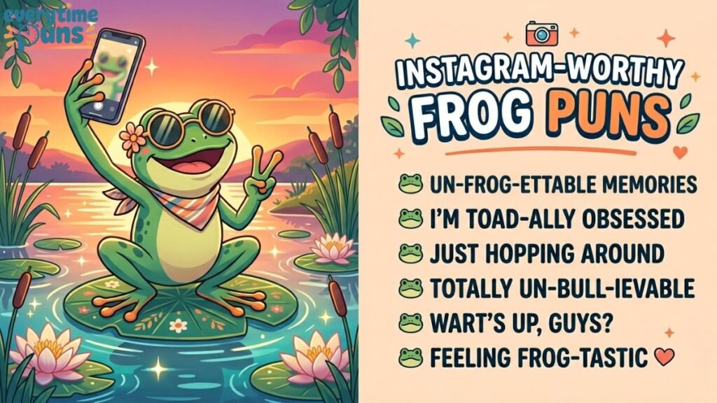 🐸_instagram_worthy_frog_puns