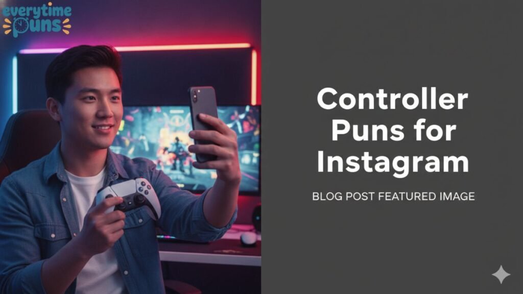 Controller Puns for Instagram