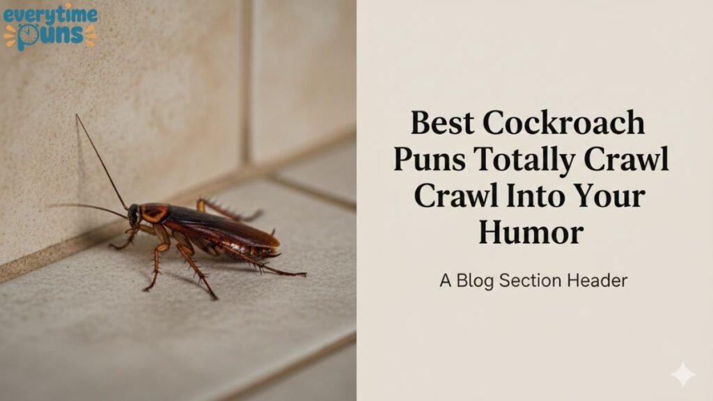 best_cockroach_puns_that_totally_crawl_into_your_humor